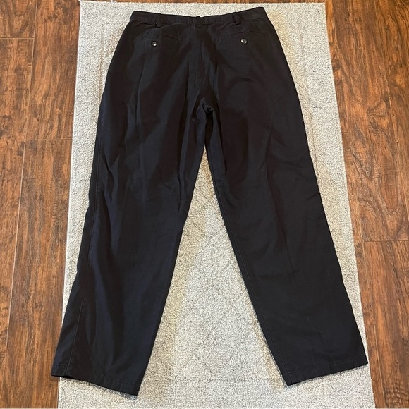 Steve & Barrys Pants Mens Size 36x32(35X31) Blue Chino Pleated Relaxed Fit - Picture 6 of 8